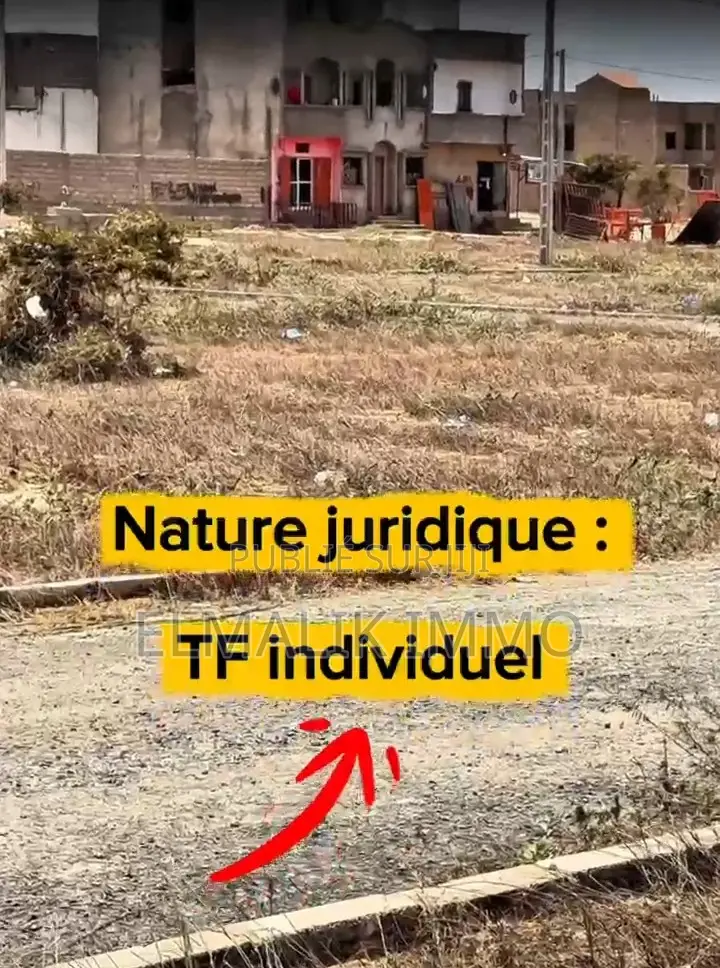 Terrains 150m2 Sicap Keurmassar Lotissement Cadastre