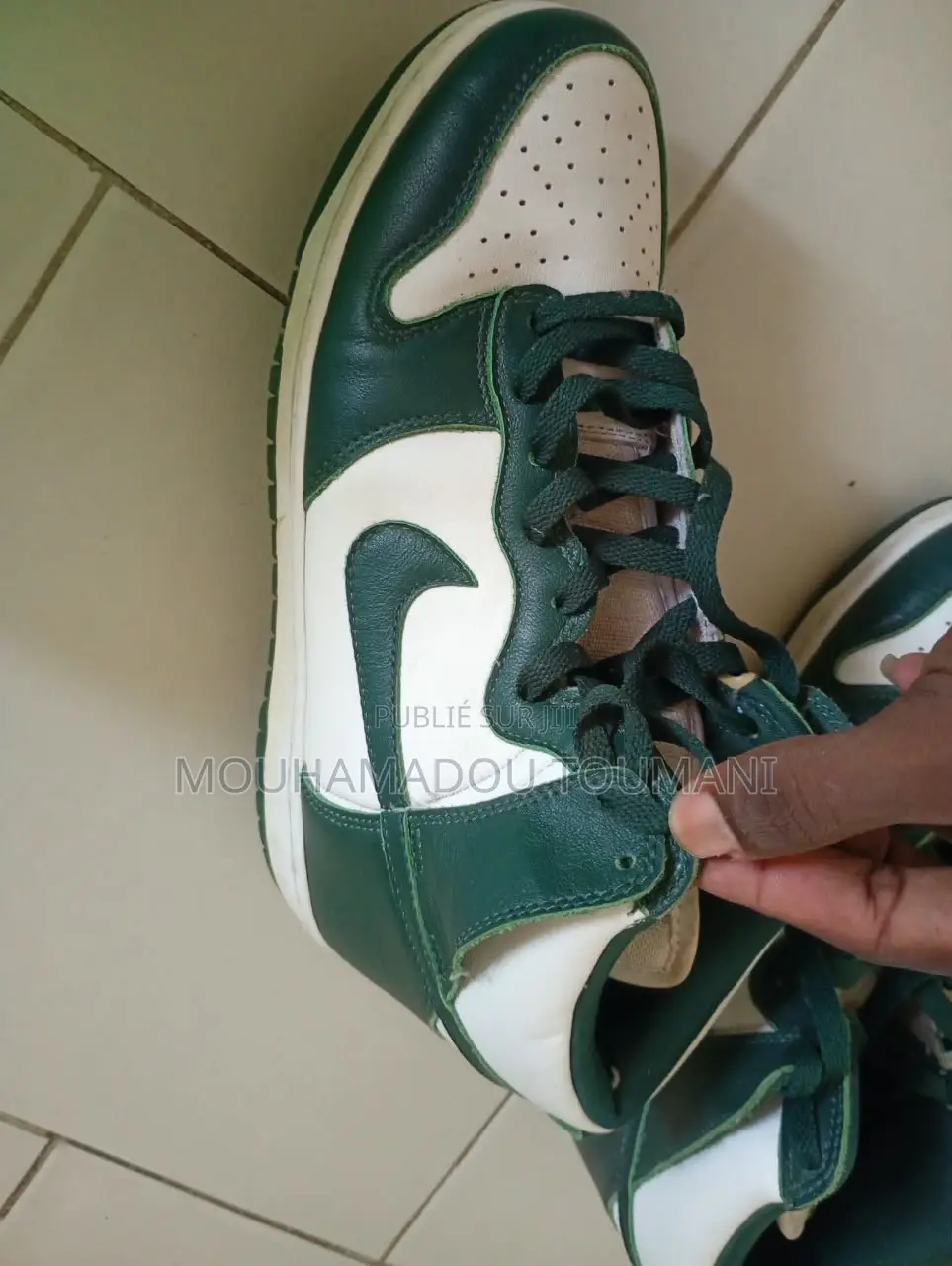 Nike Dunk High "Spartan Green"