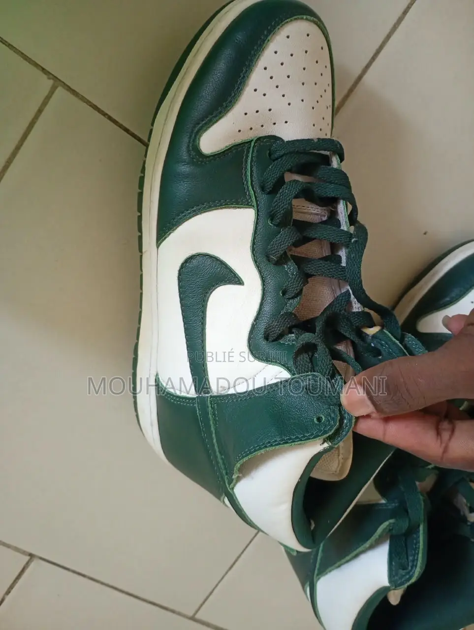 Nike Dunk High "Spartan Green"