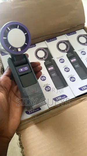 Ventilo Portable Avec Fraîcheur