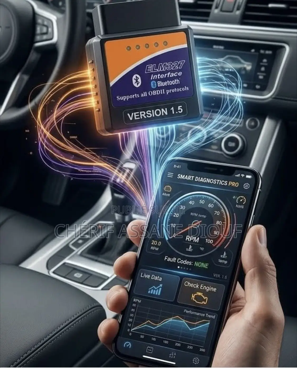 Appareils Diagnostic Automobile OBD2 ELM 327