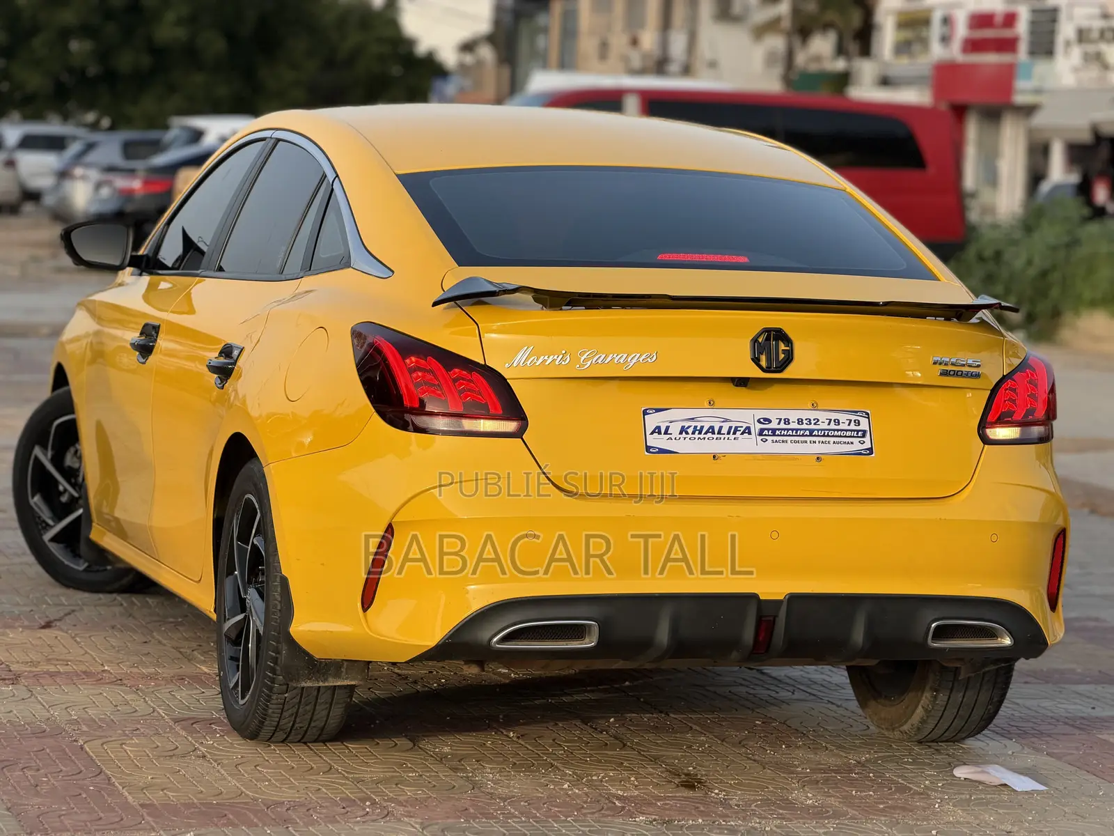 MG MG5 180DVVT CVT Luxury 2022 Jaune