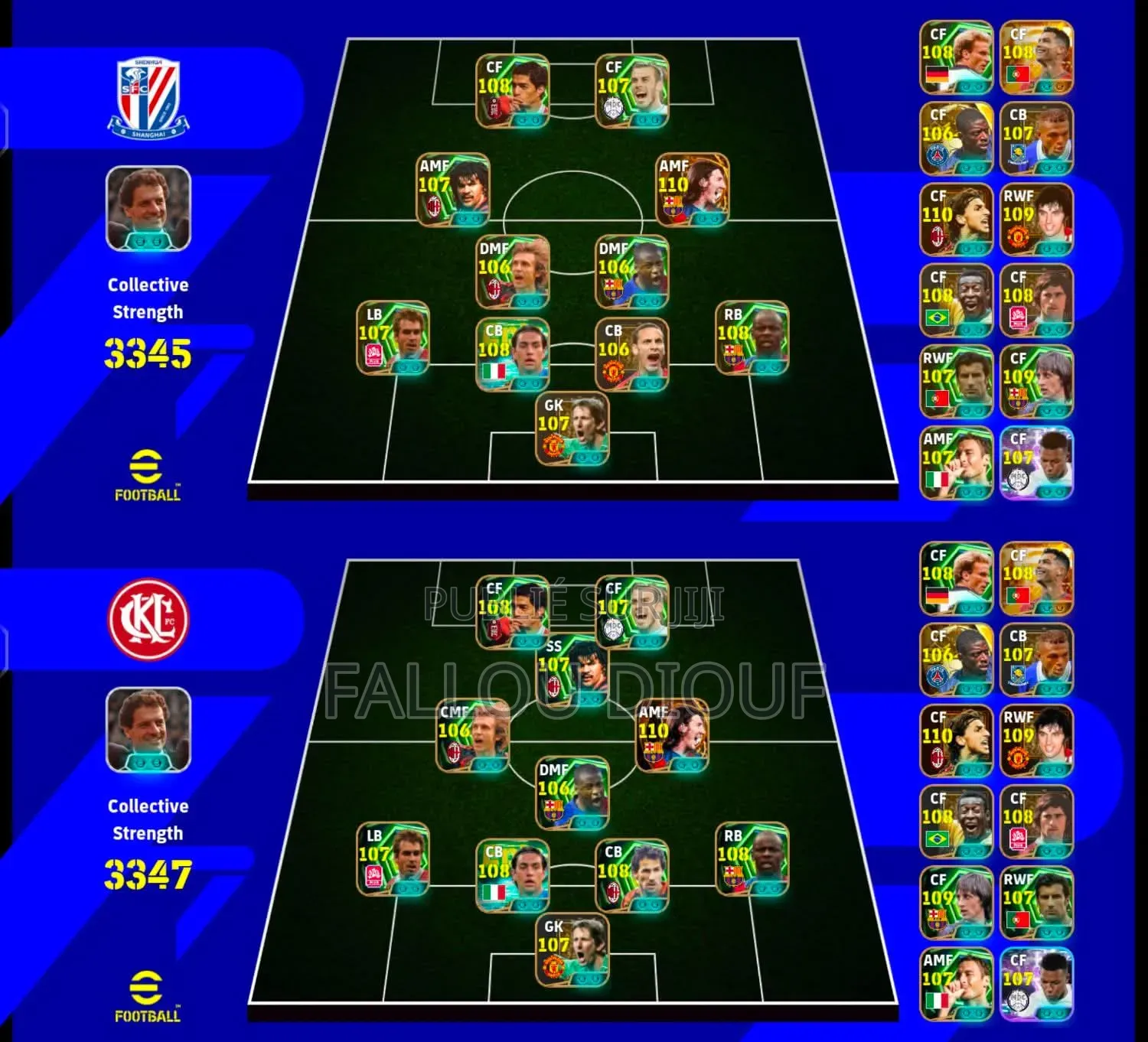 Compte Efootball Disponible