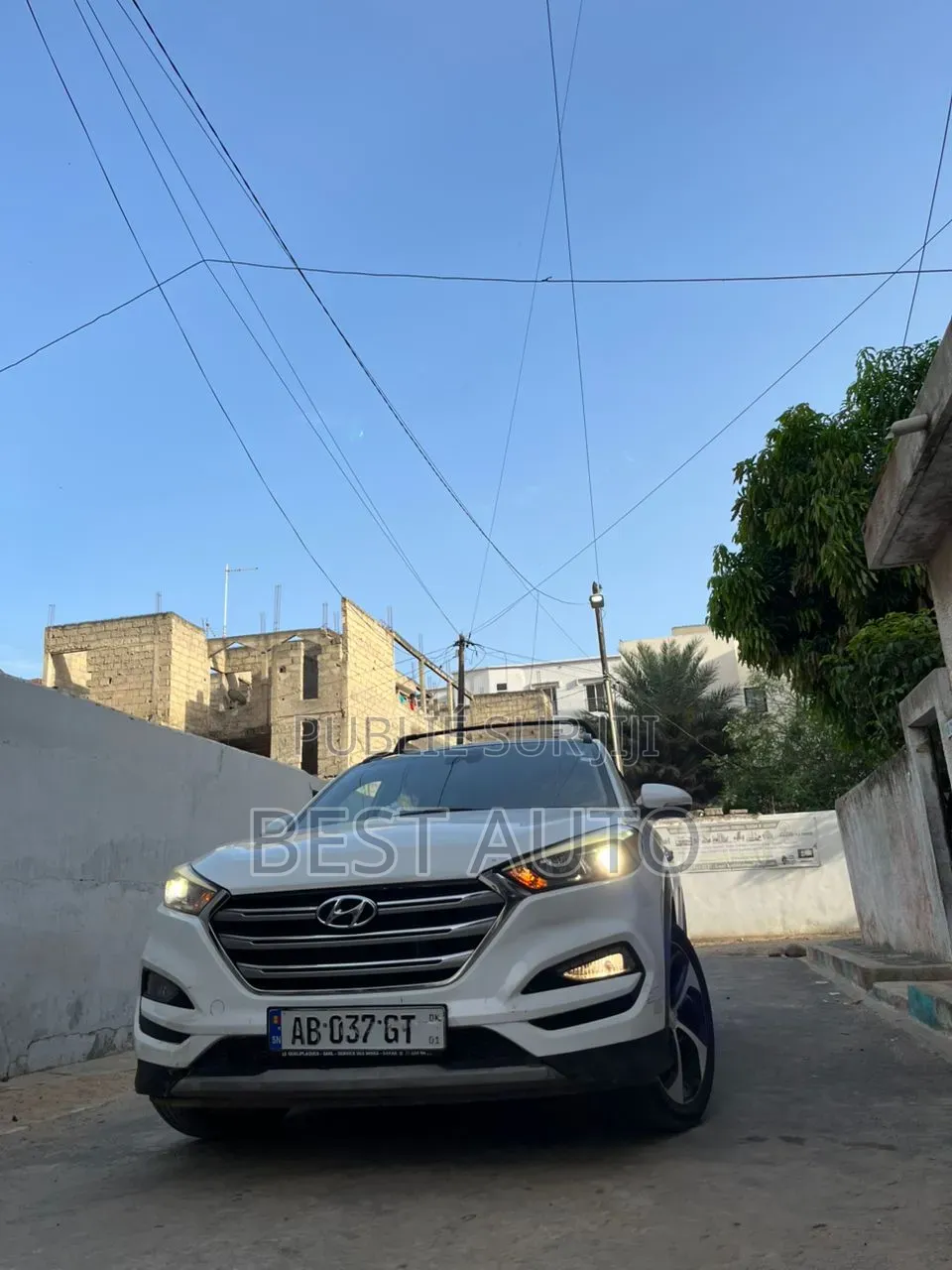 Hyundai Tucson 2018 Blanc