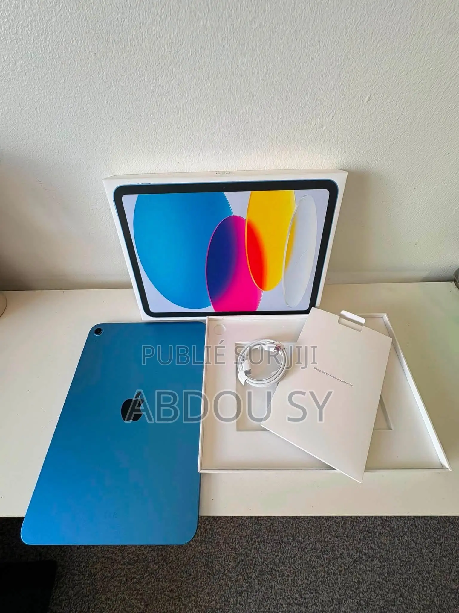 Nouveau Apple iPad (2025) 256 GB Bleu