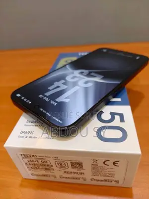 Nouveau Tecno Camon 50 Pro 256 GB Noir