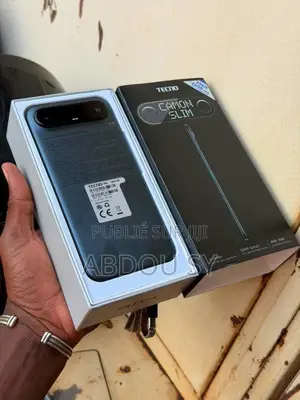 Nouveau Tecno Camon Slim 256 GB Noir