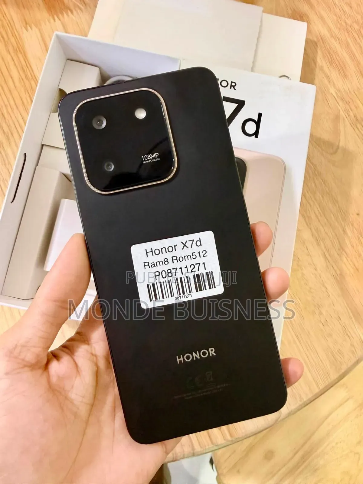 Honor X7d 256 GB Noir