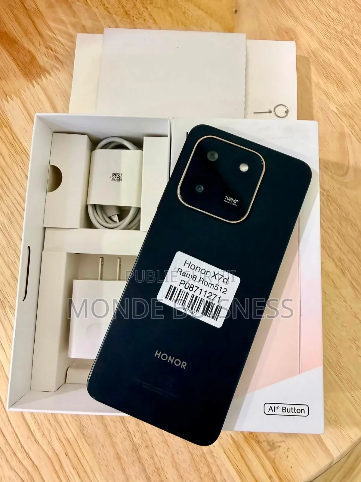 Honor X7d 256 GB Noir