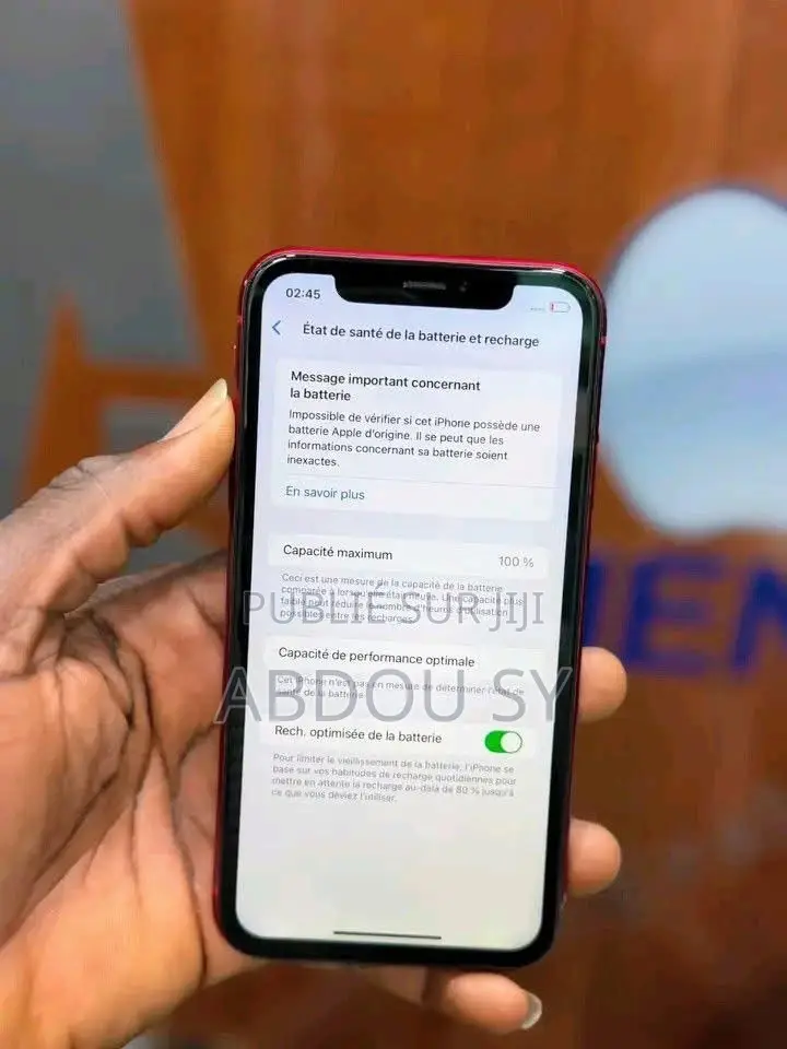 Nouveau Apple iPhone XR 128 GB Rouge