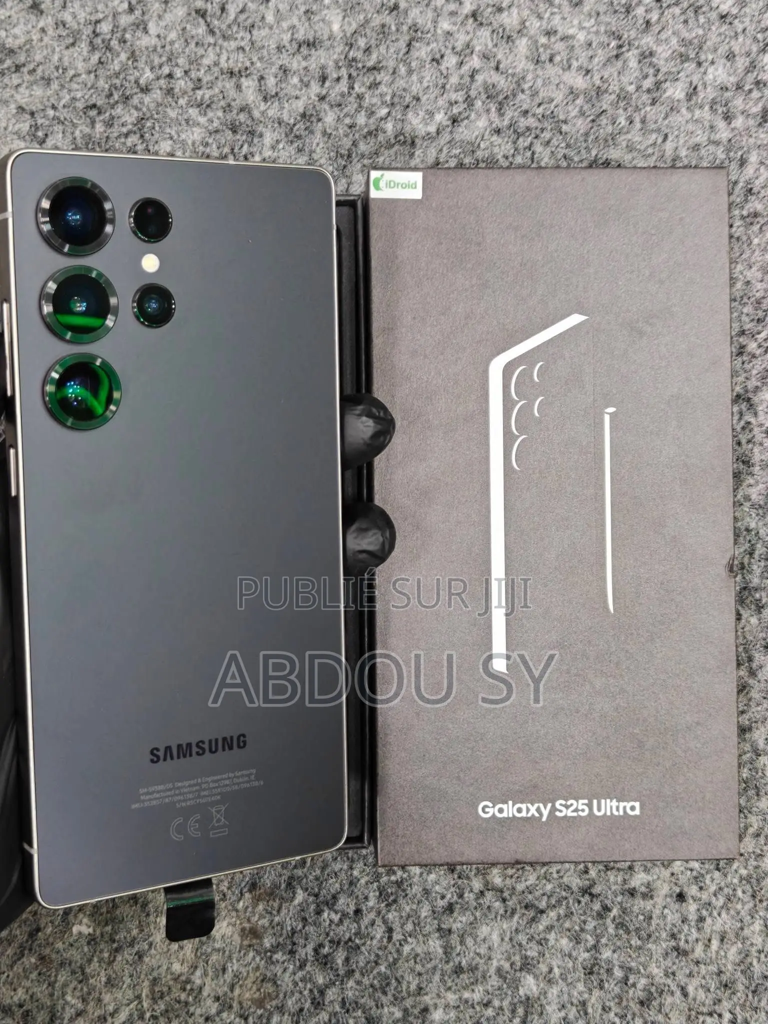 Nouveau Samsung Galaxy S25 Ultra 512 GB Noir
