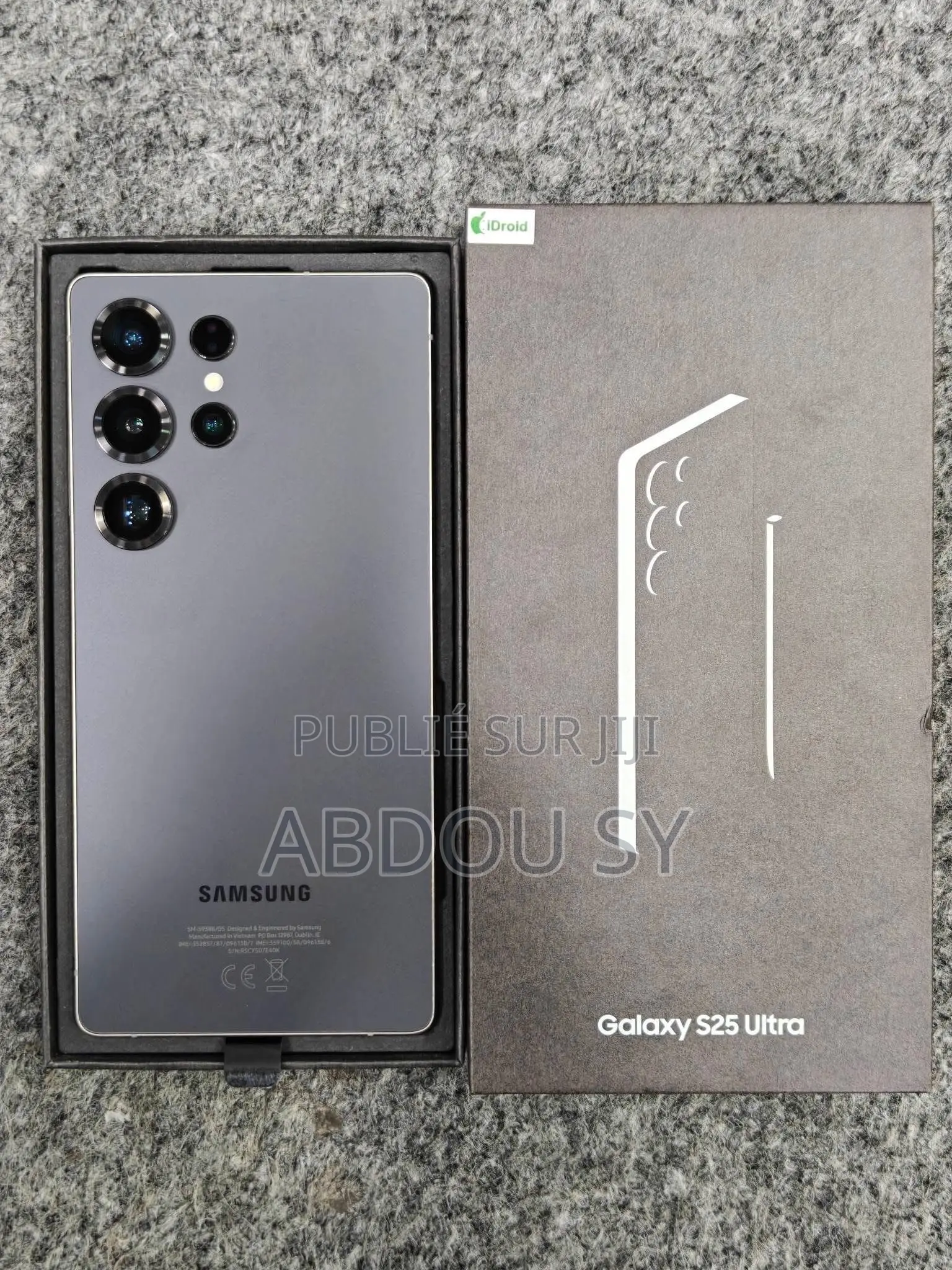 Nouveau Samsung Galaxy S25 Ultra 512 GB Noir