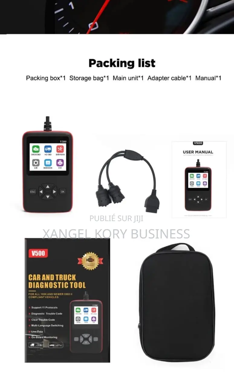 Diagnostic Camion OBD 2 24 Voltes