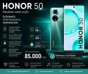 Nouveau Honor 50 256 GB Noir