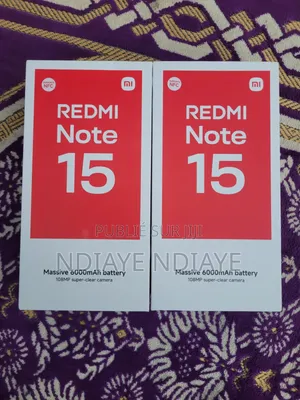 Nouveau Xiaomi Redmi Note 15 256 GB Vert