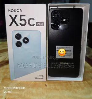 Honor X5c Plus 128 GB Noir