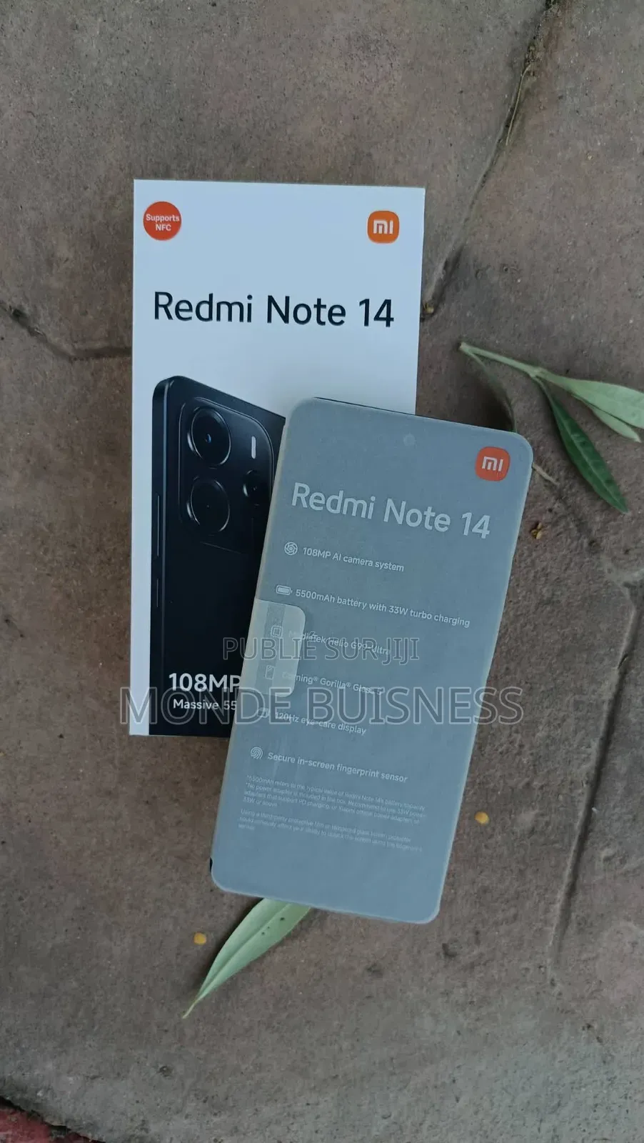 Nouveau Xiaomi Redmi Note 14 4G 128 GB Noir