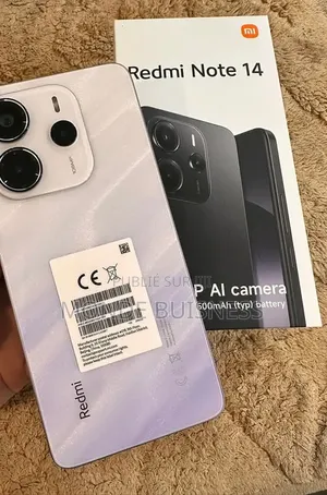 Nouveau Xiaomi Redmi Note 14 4G 128 GB Noir