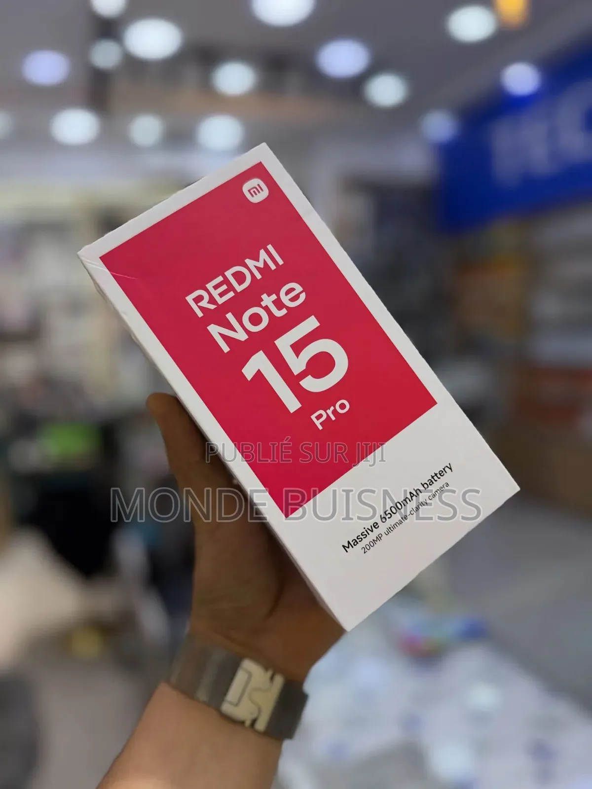 Nouveau Xiaomi Redmi Note 15 Pro 256 GB Noir
