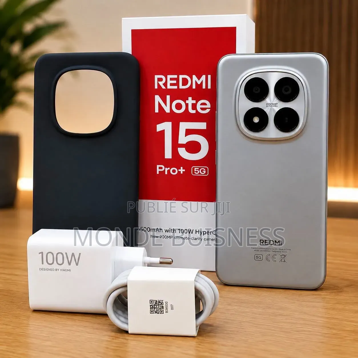 Nouveau Xiaomi Redmi Note 15 Pro+ 256 GB Gris