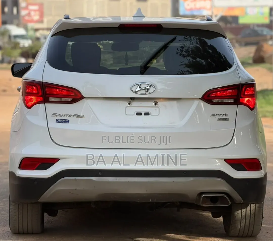 Hyundai Santa Fe 2018 Blanc