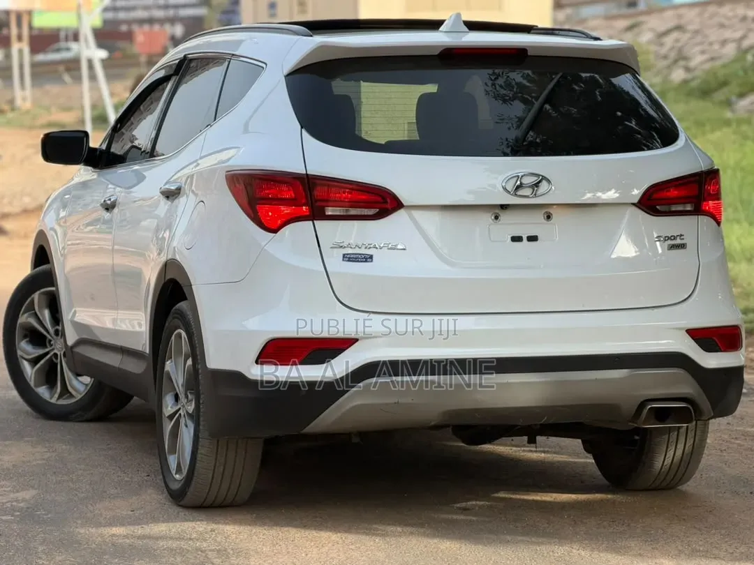 Hyundai Santa Fe 2018 Blanc