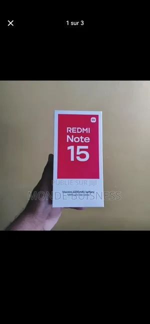 Nouveau Xiaomi Redmi Note 15 128 GB Rouge