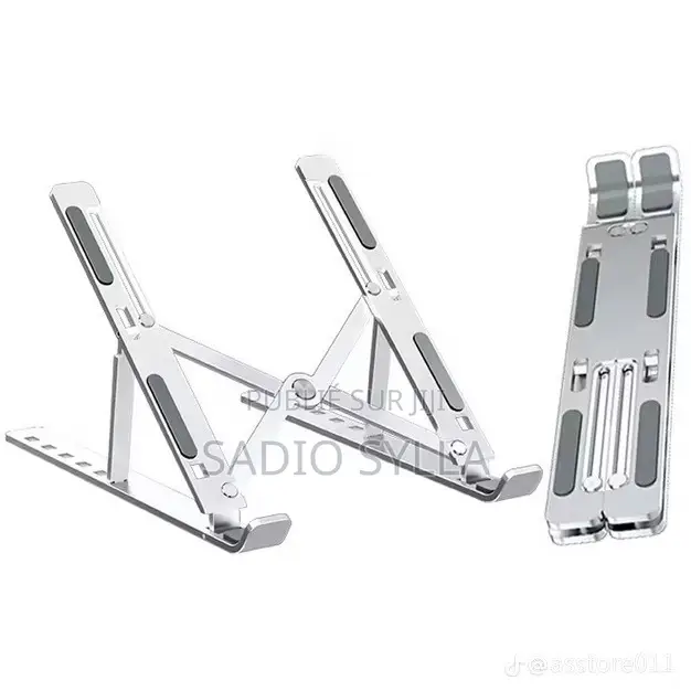 Support Ordinateur Tablette Pliable en Aluminium – 8 000 FC