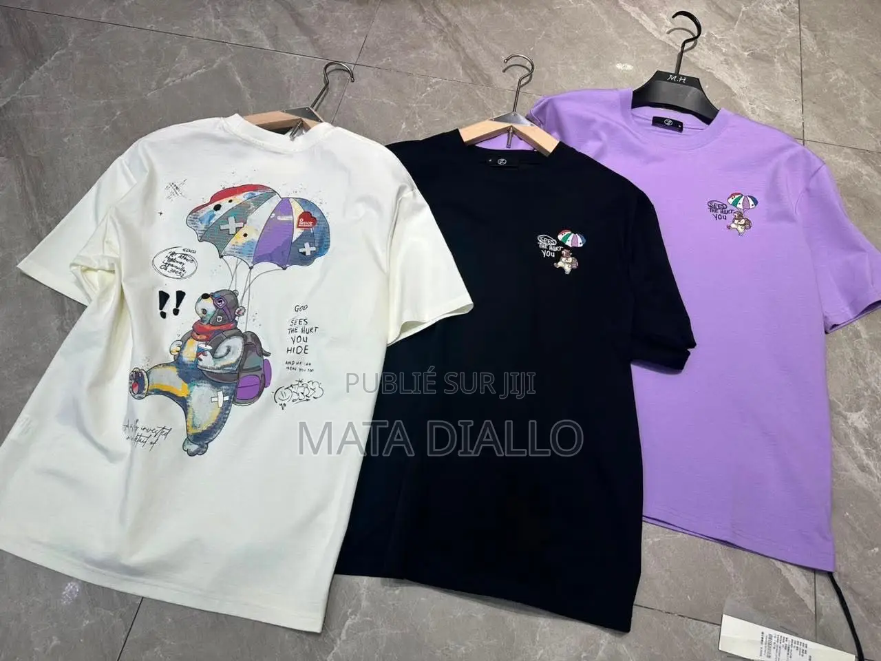 T-Shirt Big Size Coton