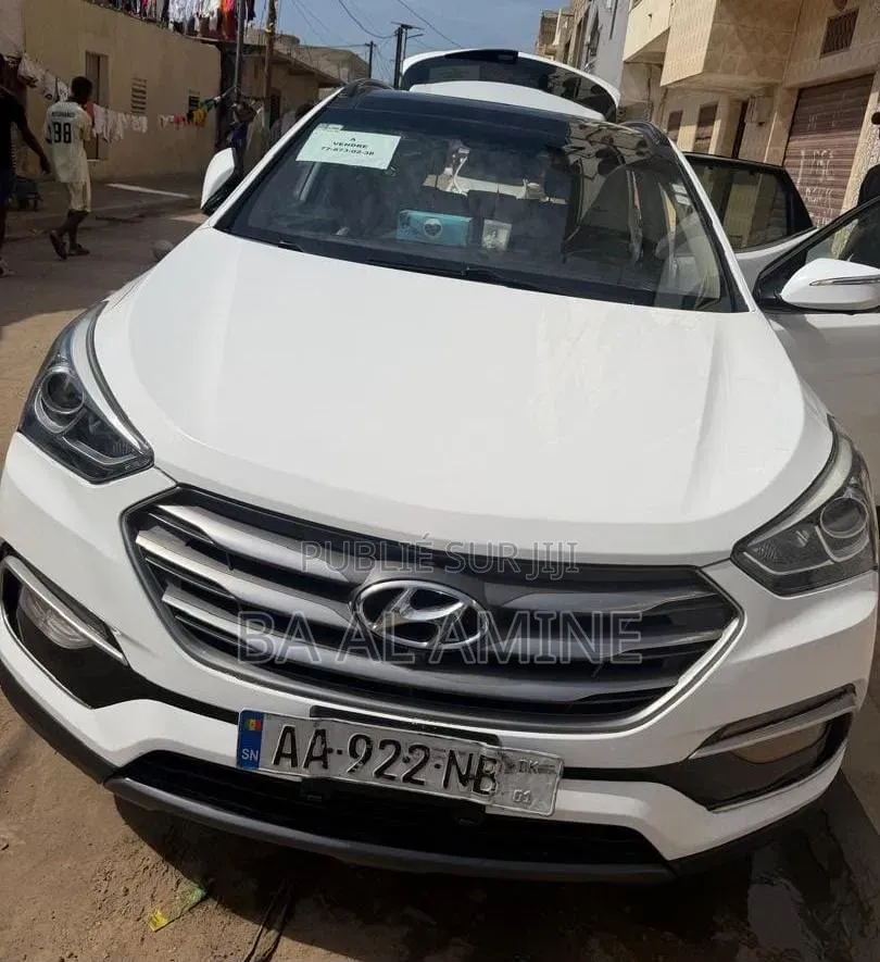 Hyundai Santa Fe 2017 Blanc