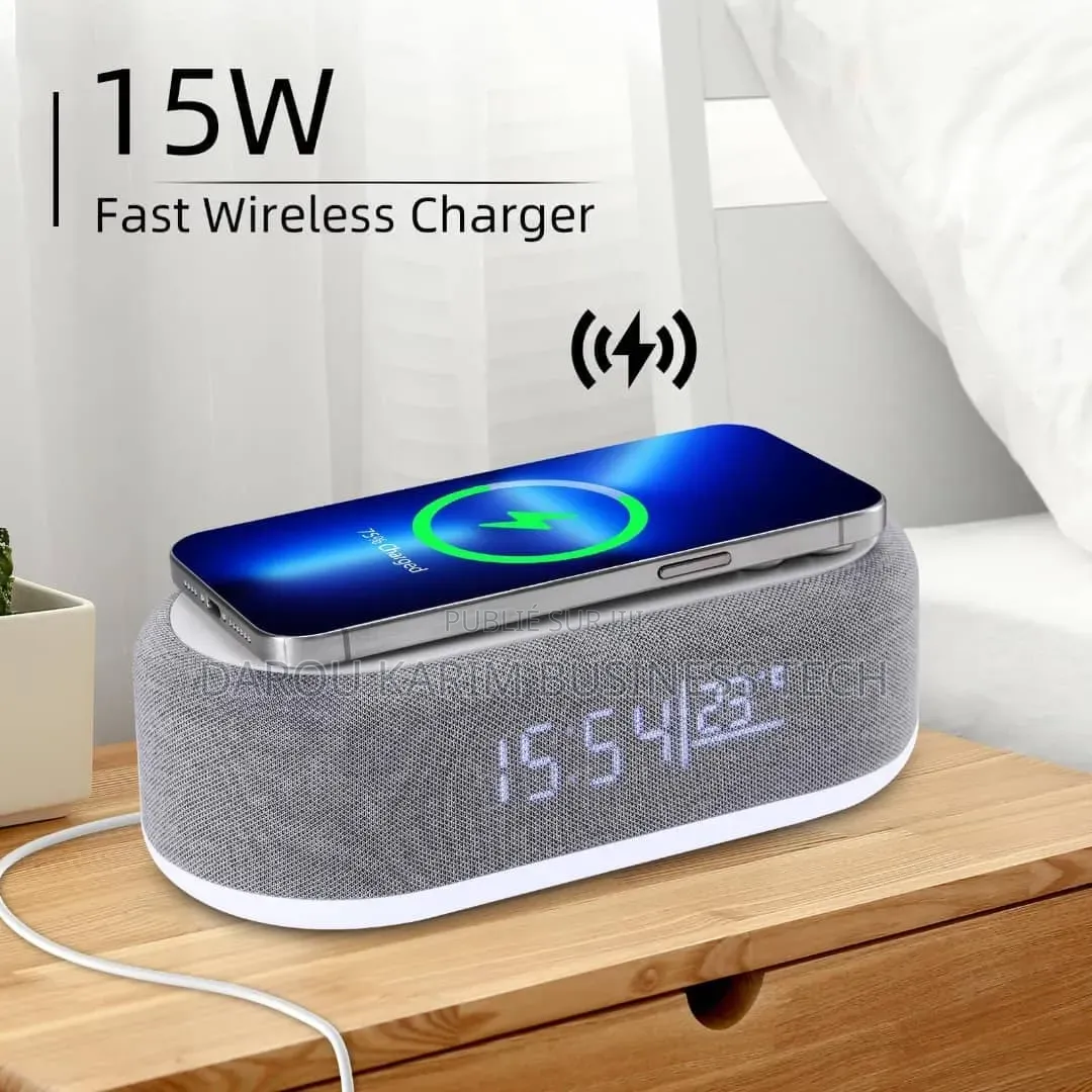 Haut Parleur Original Sans Fil 6in1 Rechargeable ( Charge Wireless