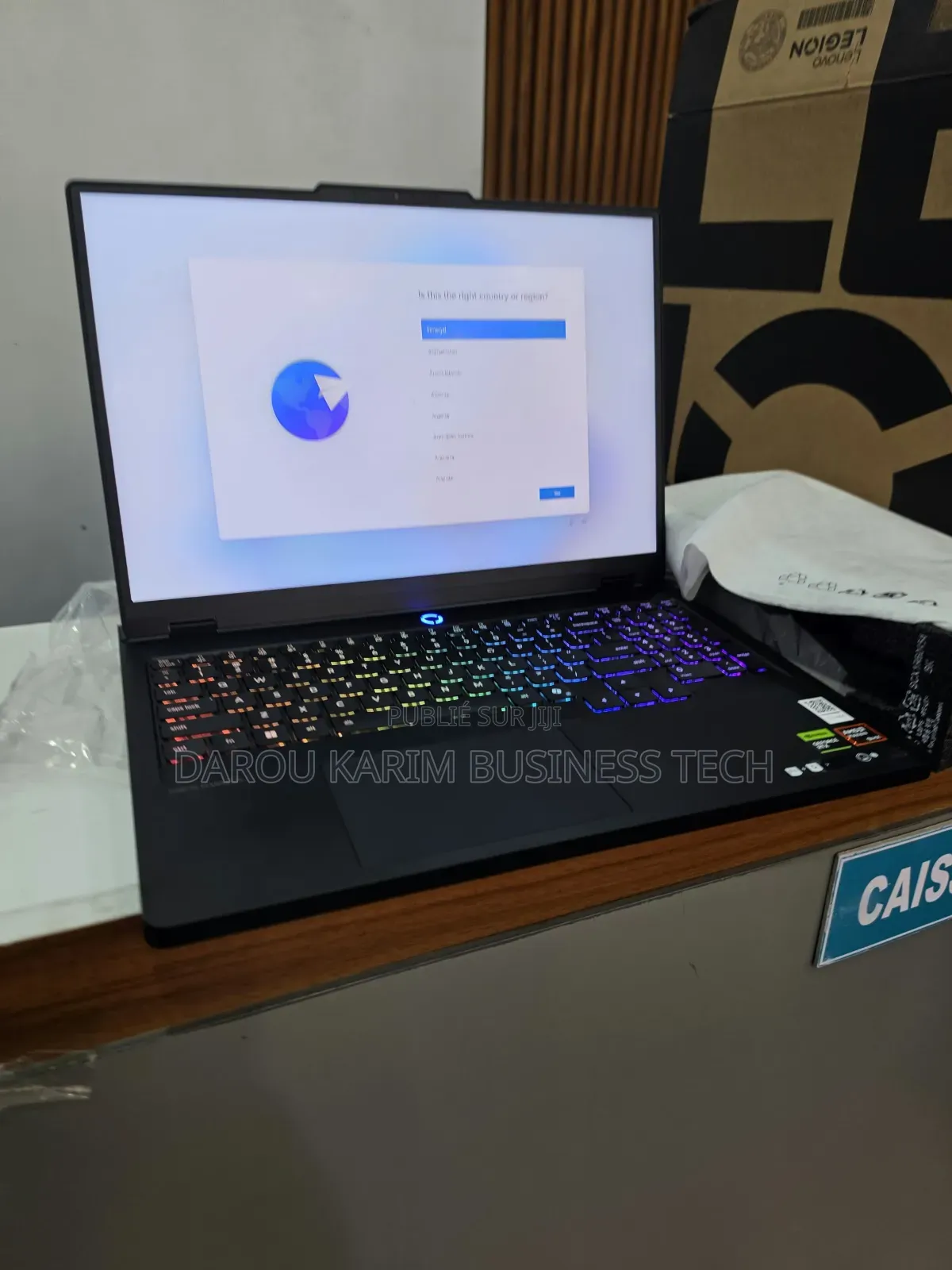 Nouveau Ordinateur portable Lenovo Legion 5 16GB AMD Ryzen 9 SSD 1T