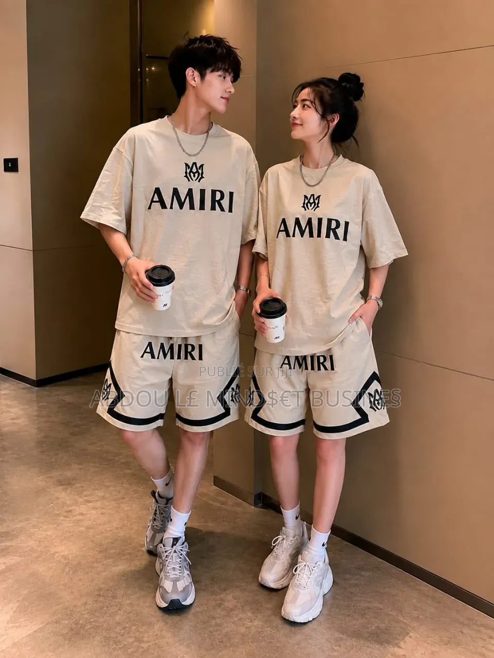 Ensemble Amiri Short Unisexe Disponible