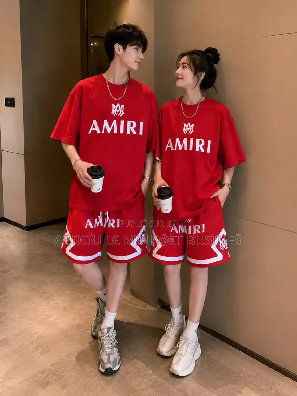 Ensemble Amiri Short Unisexe Disponible