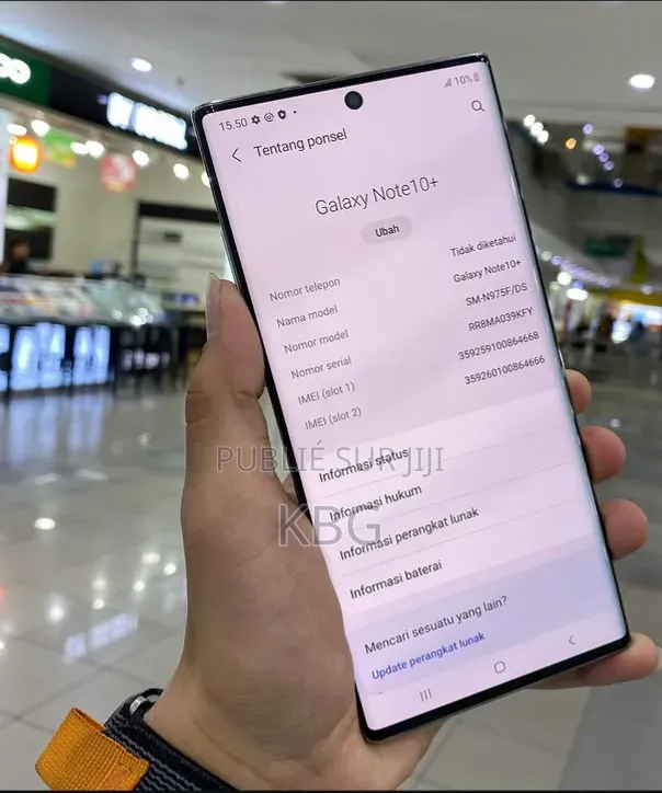 Nouveau Samsung Galaxy Note 10 Plus 256 GB Vert