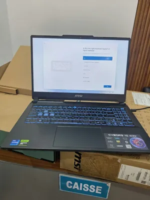 Nouveau Ordinateur portable MSI Cyborg 15 32GB Intel Core i7 SSD 512GB