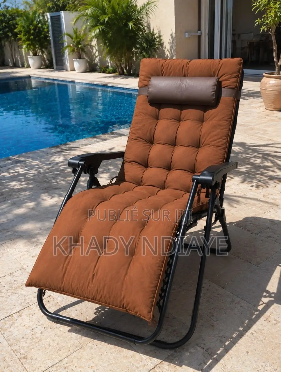 Chaise Transat Avec Coussin Ns