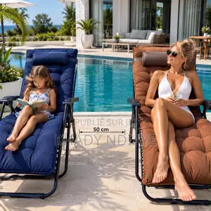 Chaise Transat Avec Coussin Ns