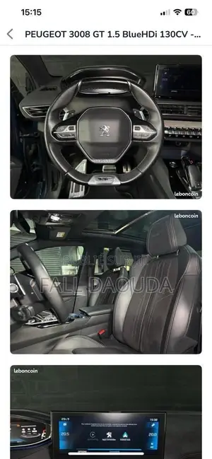 Peugeot 3008 2021 Bleu