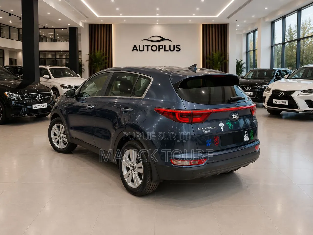 Kia Sportage EX AWD 2018 Bleu