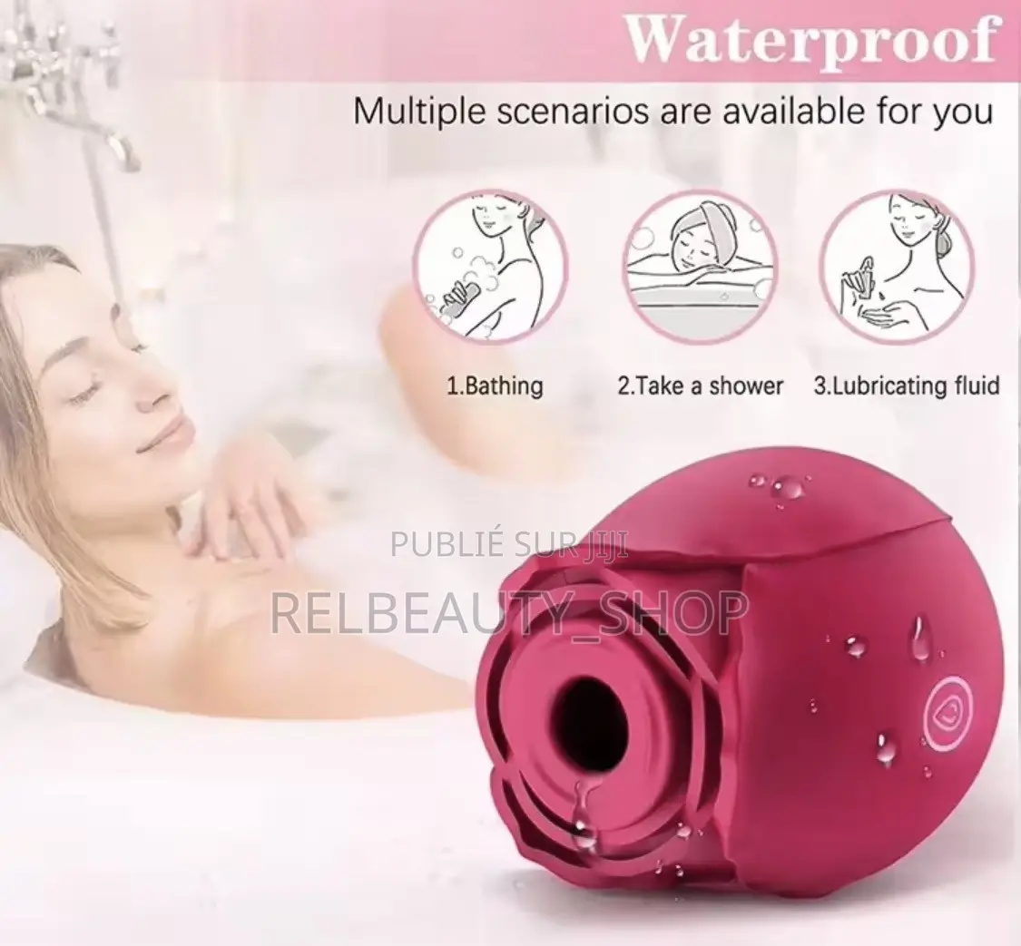 Vibromasseur Rose Clitoridien, Mammaire Aspirateur Avec Effet Succion