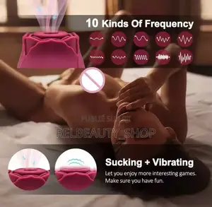 Vibromasseur Rose Clitoridien, Mammaire Aspirateur Avec Effet Succion