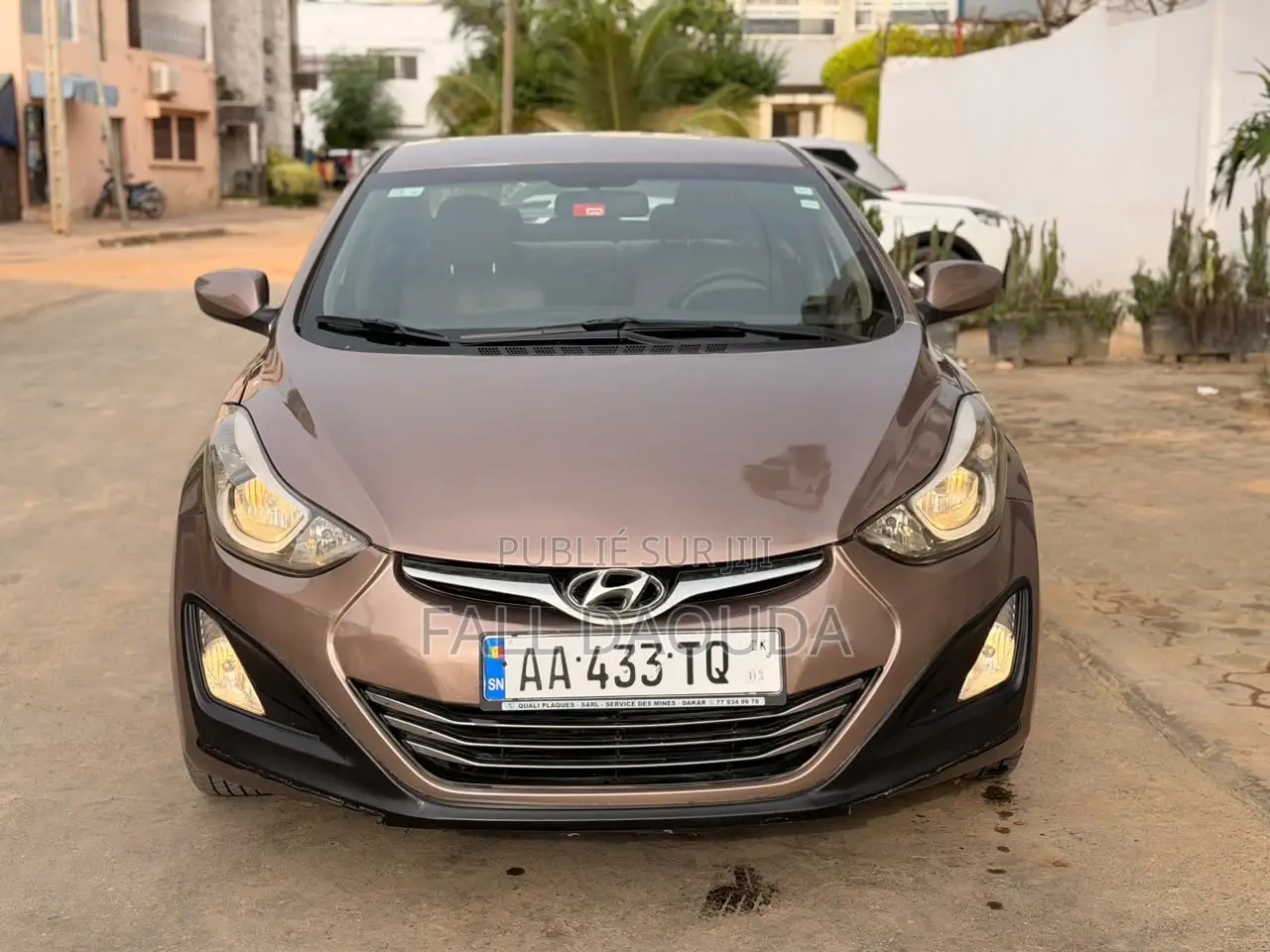 Hyundai Elantra 2016 Marron