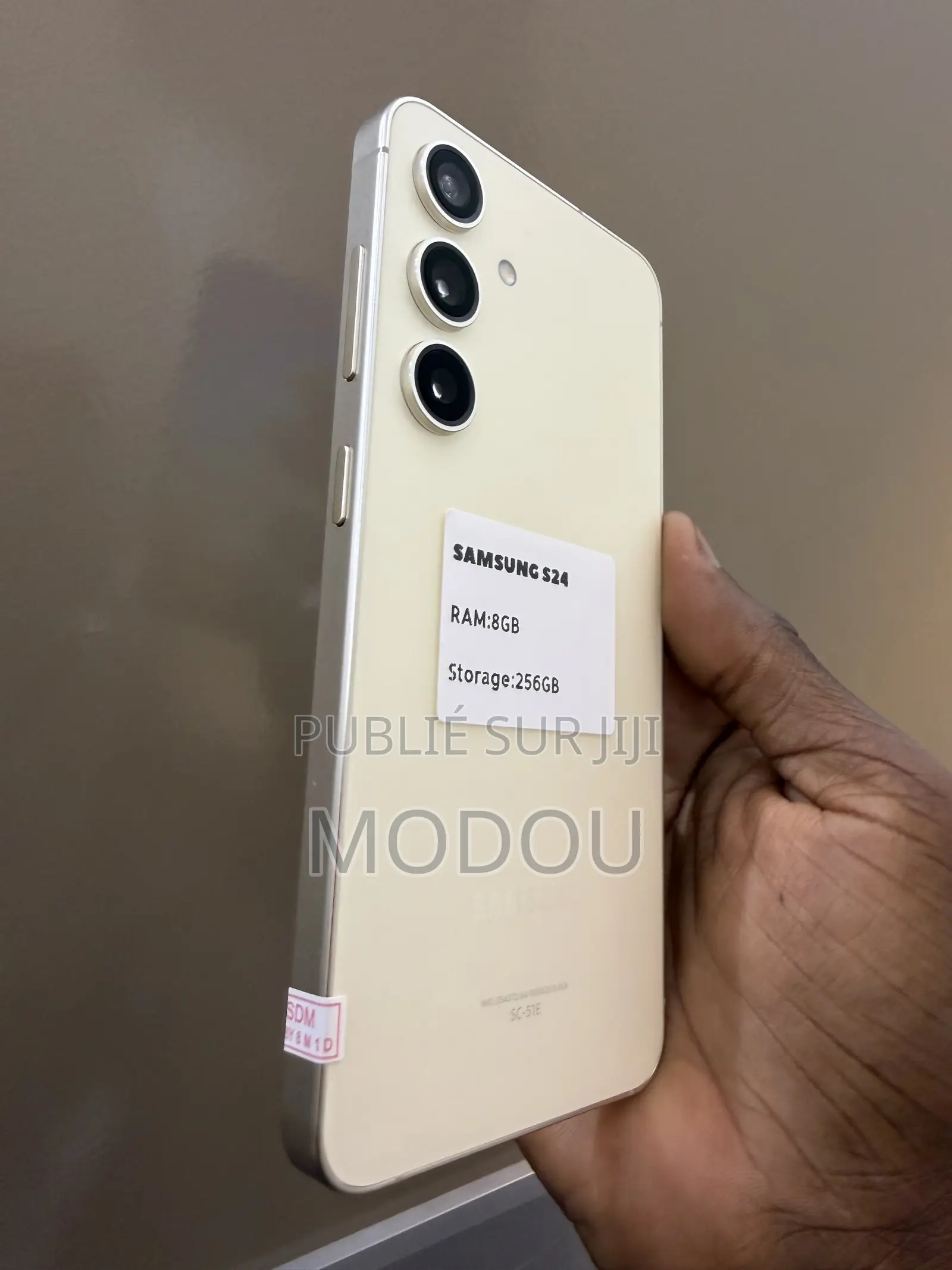Nouveau Samsung Galaxy S24 256 GB Jaune
