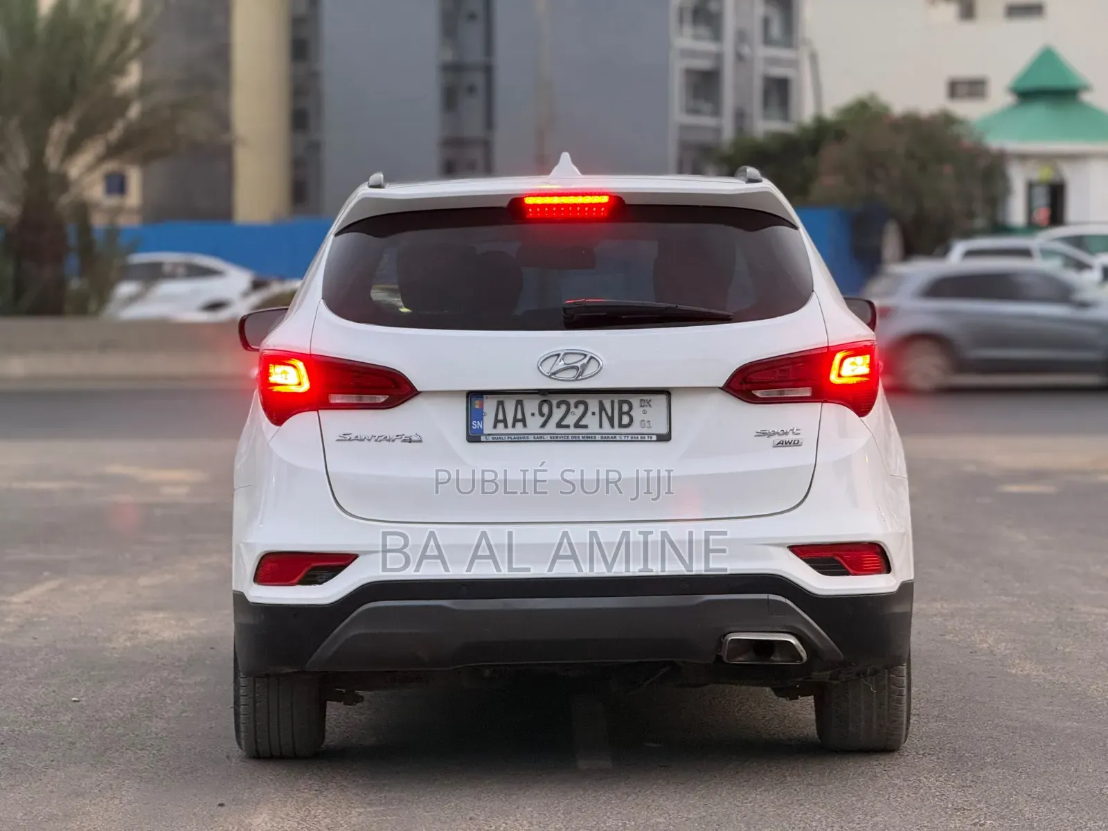 Hyundai Santa Fe 2017 Blanc