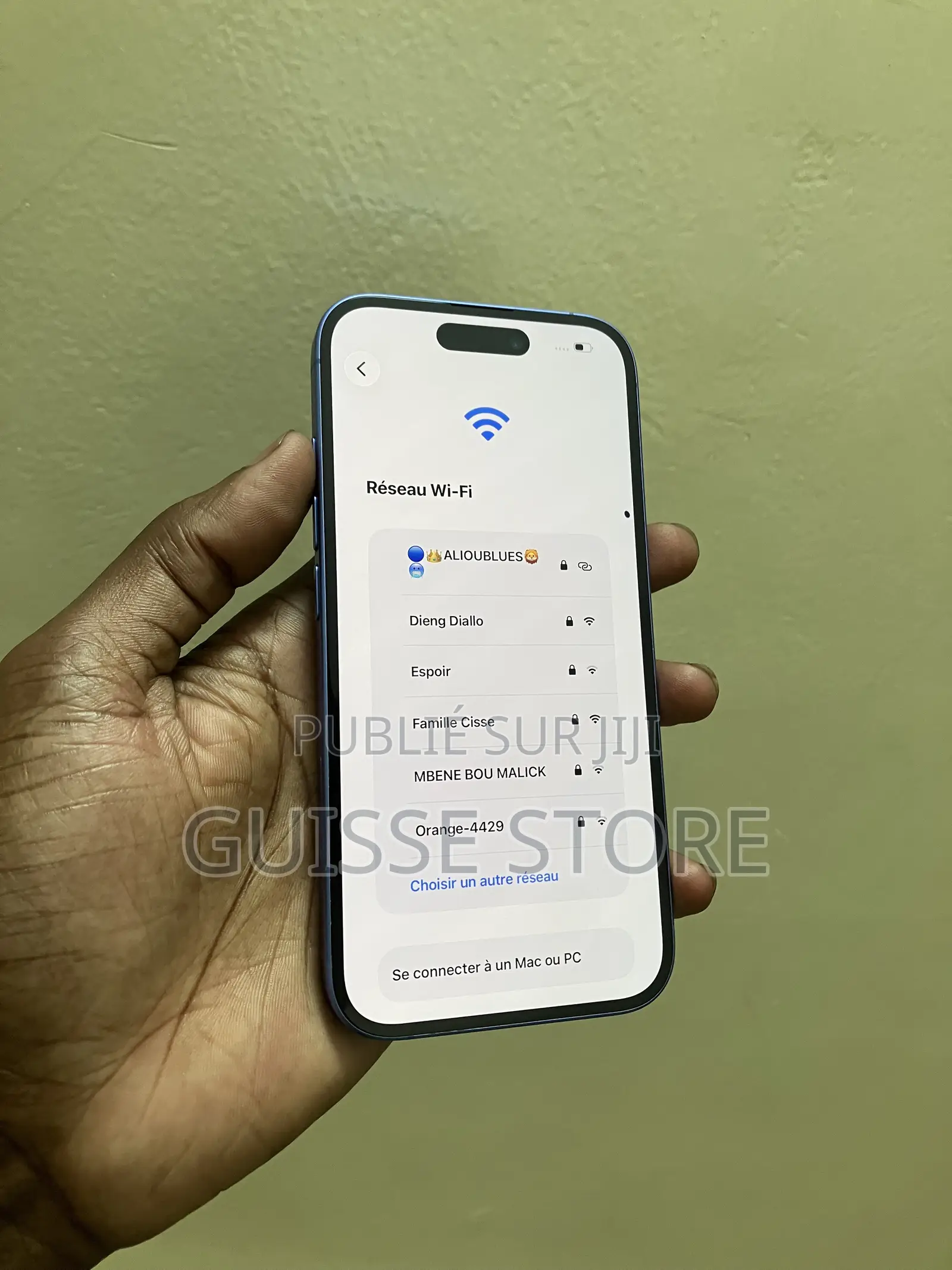 Apple iPhone 16 128 GB Bleu
