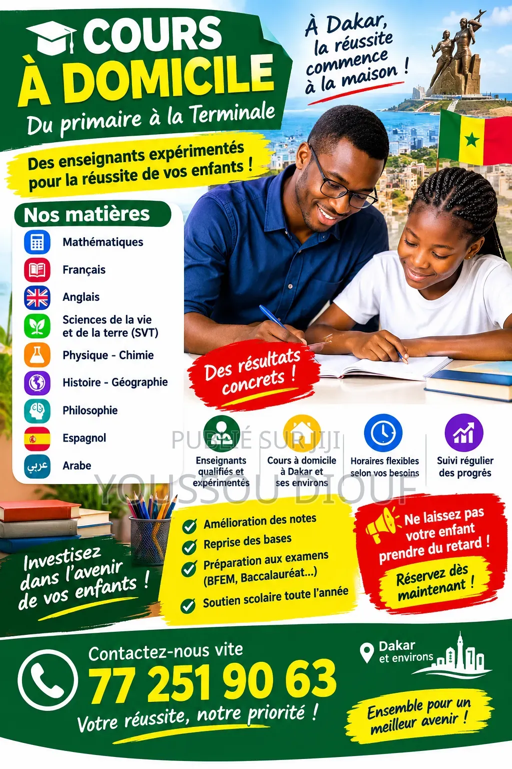 Cours a Domicile a Dakar 6