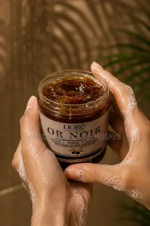 Savon or Noir Pot De 500 G