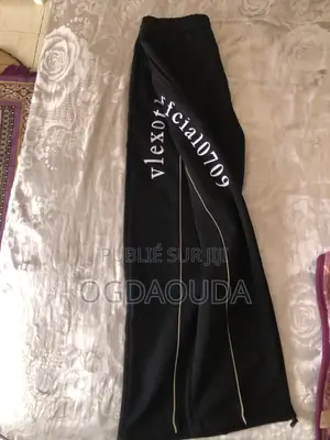 Pantalon De Survêtement Noir De Style Streetwear Coupe Oversize