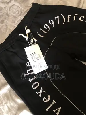 Pantalon De Survêtement Noir De Style Streetwear Coupe Oversize